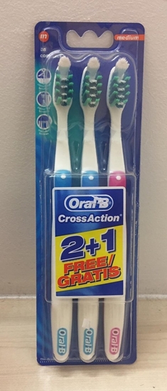 ORALB TANDBORSTELS CROSS ACTION 3ST
